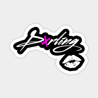 DXRLING pink & white Magnet