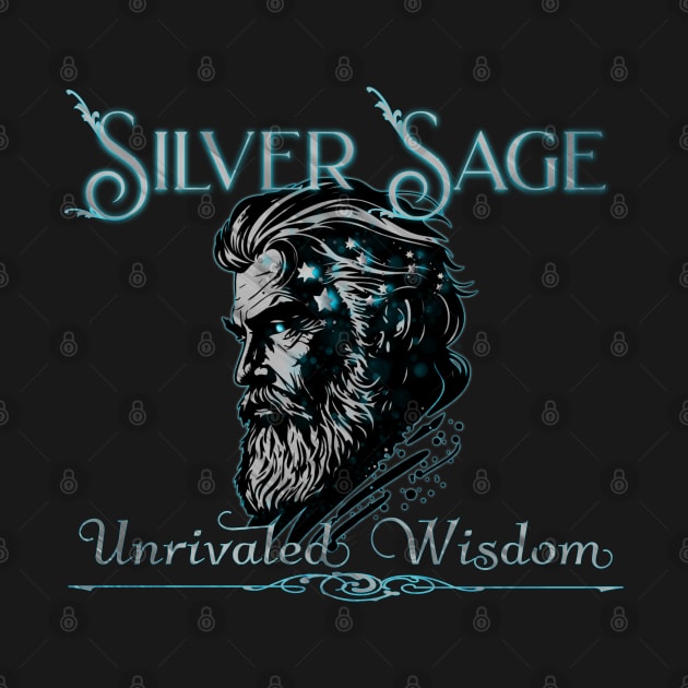 Silver Sage Unrivaled Wisdom Male by mythikcreationz