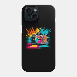 Vintage look of modern camera Phone Case