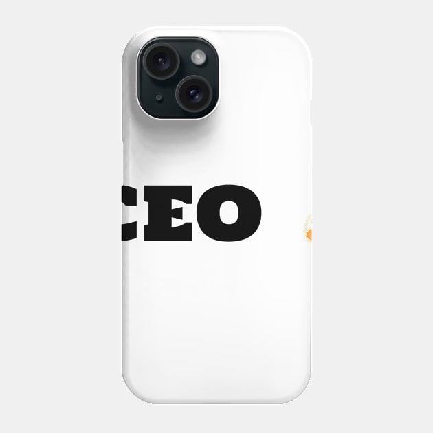 CEO & Coffee Phone Case by ArtDesignDE