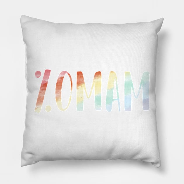 IUDM Morale OMAM Pillow by hcohen2000