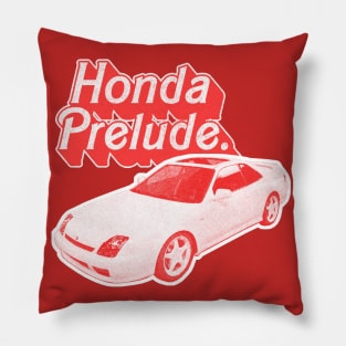 Honda Prelude (Red) /// Original Retro Design Pillow