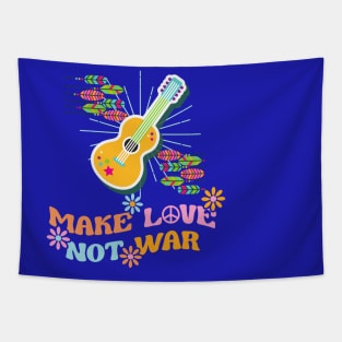 Make love not war Tapestry