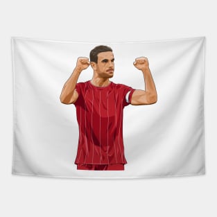 Jordan Henderson celebration Tapestry