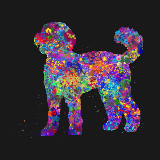 Labradoodle dog by Yahya Art