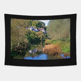 Stour Valley Way: River Stour, Spetisbury Tapestry