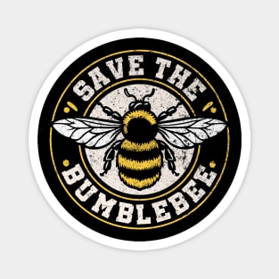 Save the Bumblebee - Bumblebee Conservation Graphic Magnet