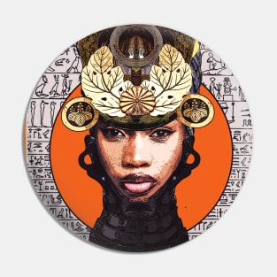 Afro Shogun POC Japan Mash Up Pin