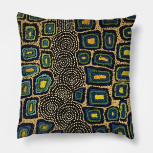 Australian Aboriginal Art Pillow