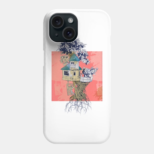 Treehouse colors Phone Case by romulofq