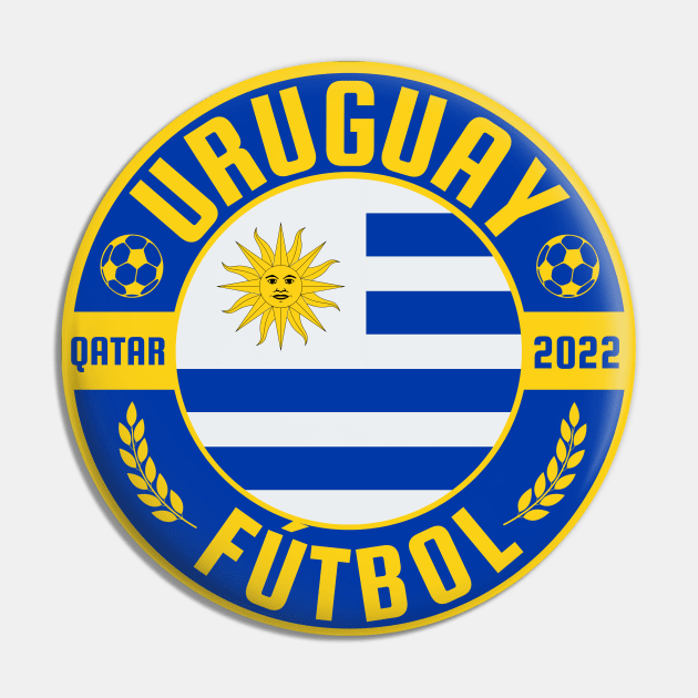 Uruguay Futbol Pin by footballomatic