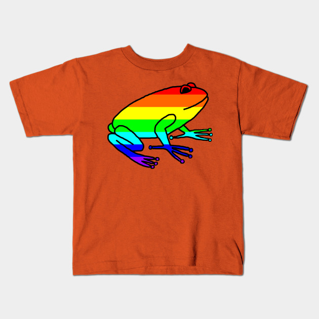 Rainbow Frog Rainbows Kids T Shirt Teepublic