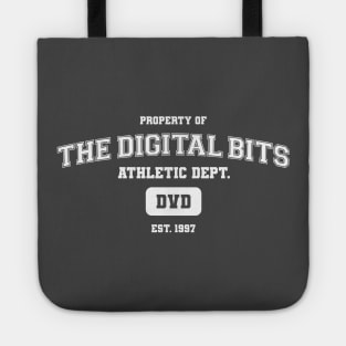 The Digital Bits DVD Athletics - White on Dark Tote