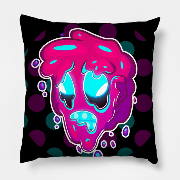 Liquid Glow Pillow by FlamingFran