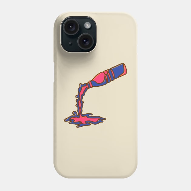 Ooze Bottle - Tropical Phone Case by SpillProofLiquid