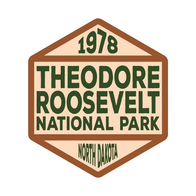 Theodore Roosevelt National Park badge by nylebuss