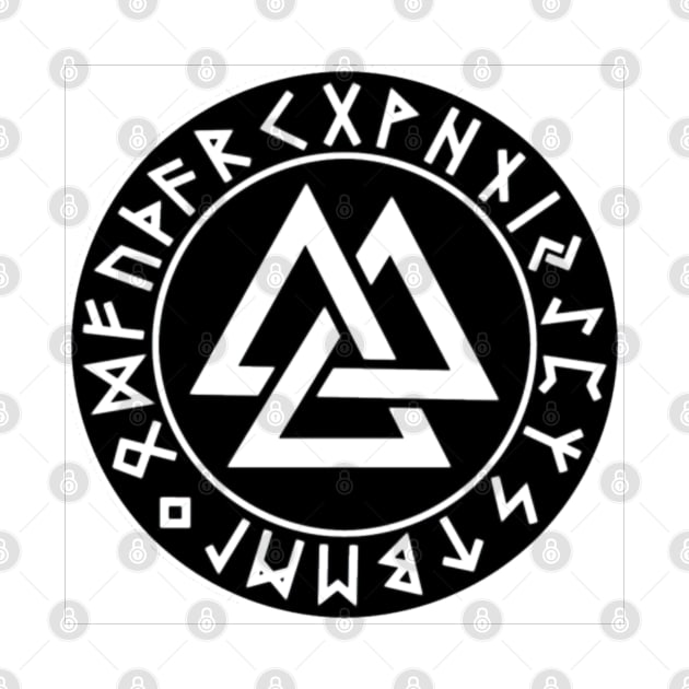 Walknut rune by Lapicorn Design