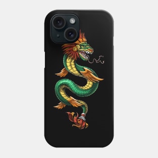 Quetzalcoatl Aztec Serpent God Phone Case