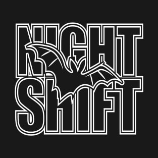 Night Shift Bat T-Shirt