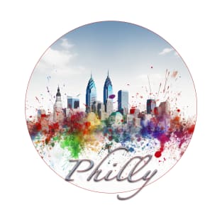 Philadelphi Skyline T-Shirt