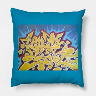 WildStyle graffiti Pillow