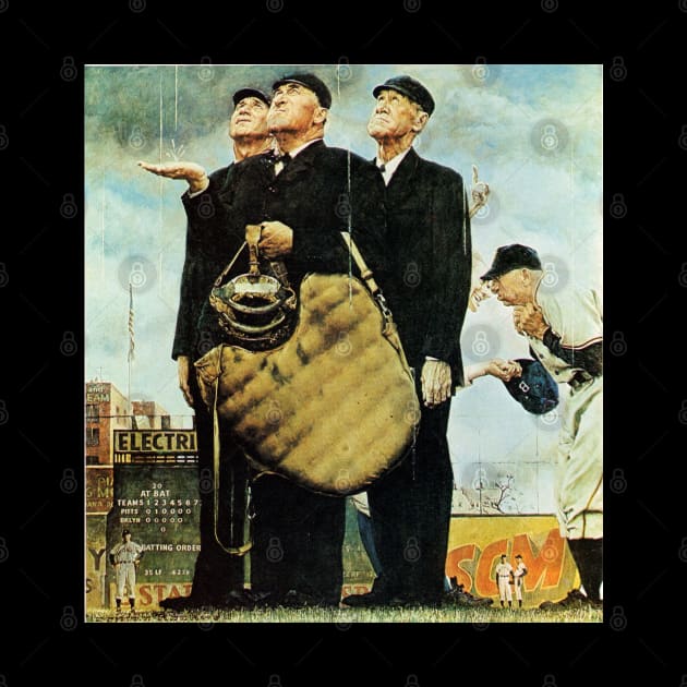 Bottom Of The Sixth 1949 - Norman Rockwell by Oldetimemercan