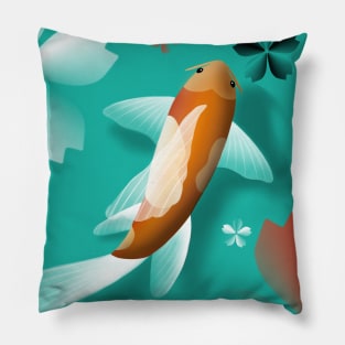 Koi Fish -nisikigoi 錦鯉 Pillow