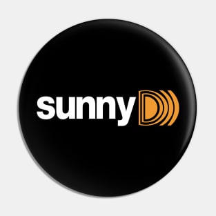 Sunn O))) / Sunny D Parody (White Text) Pin