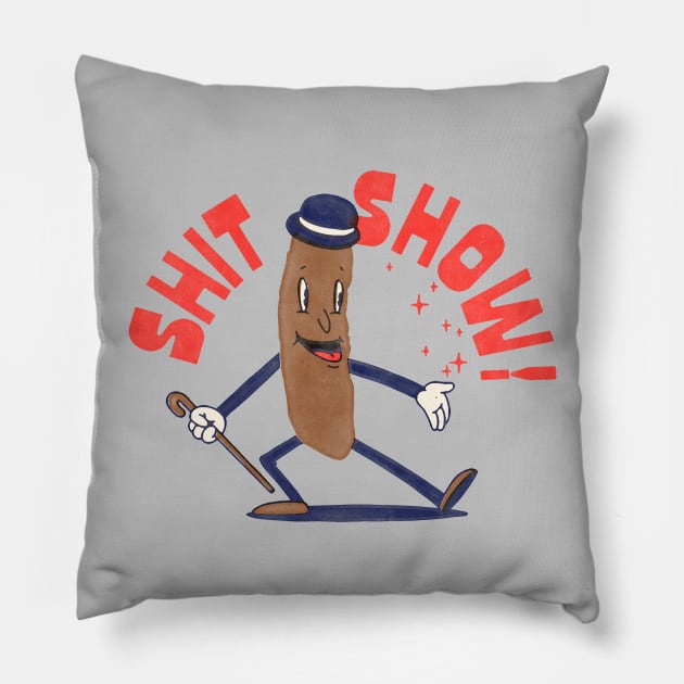 shitshow Pillow by mathiole