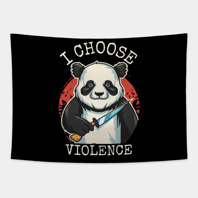 I-choose-violence Tapestry by WordsOfVictor