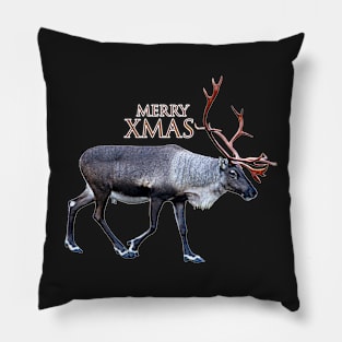 Santa Claus Reindeer Pillow