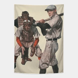 Vintage Sports, Baseball Players Tapestry