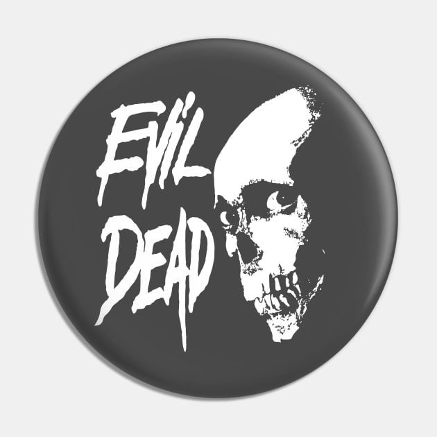 Evil Dead - Skull Pin by Chewbaccadoll