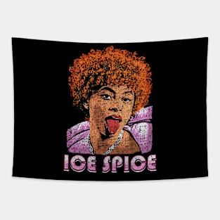 Ice spice vintage 90s bootleg design Tapestry