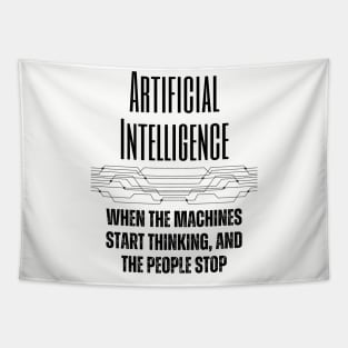 Artificial Intelligence Doing the Thinking Tapestry