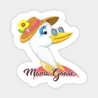 Happy Mothers day funny mama goose Magnet