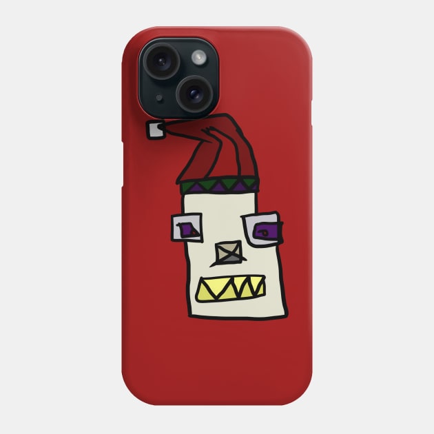 Bad Santa Phone Case by VazMas Design