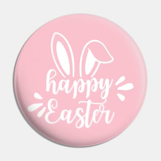 Happy Easter Bunny Pin