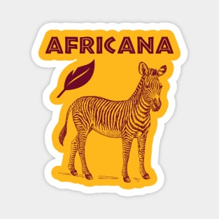 ZEBRA AFRICANA Magnet