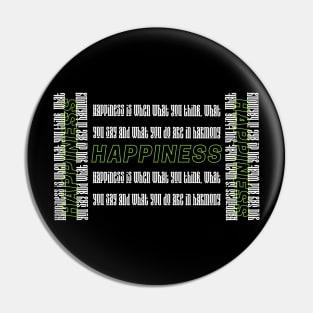 Happiness Pin