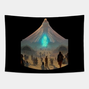 The Fantasy World in Burning Man Tapestry