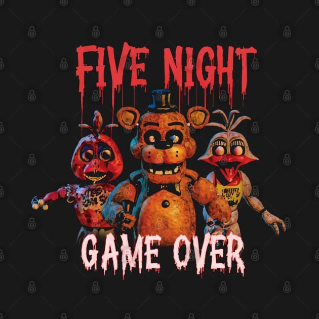 Five Nights At Freddy's Game Over by Aldrvnd