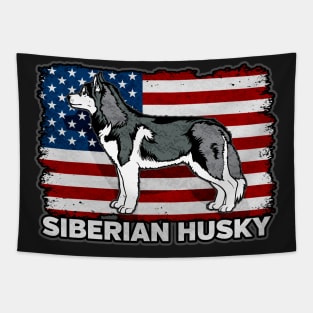 Siberian Husky Tapestry