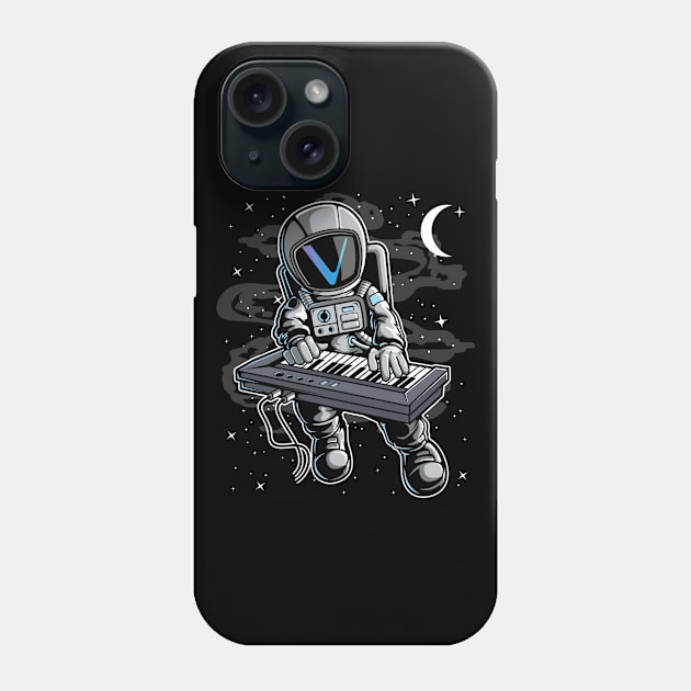 Astronaut Organ Vechain VET Coin To The Moon Crypto Token Cryptocurrency Blockchain Wallet Birthday Gift For Men Women Kids Phone Case by Thingking About