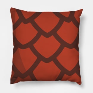 Red dragon egg Pillow