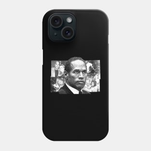 The O.J. Simpson - To many Black Americans White Phone Case