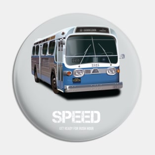 Speed - Alternative Movie Poster Pin