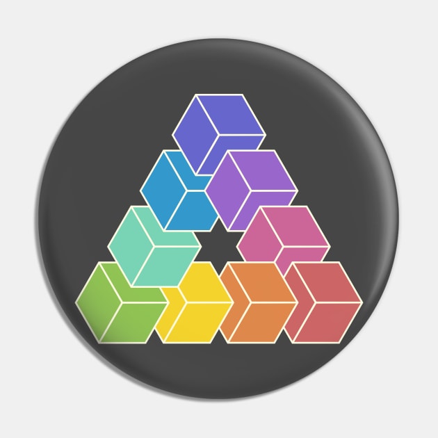 Penrose Spectra Pin by FirstPlanetDesigns