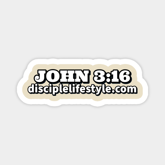 John 3:16 Magnet by Disciple Lifestyle