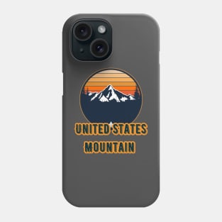 United States Mountain Phone Case